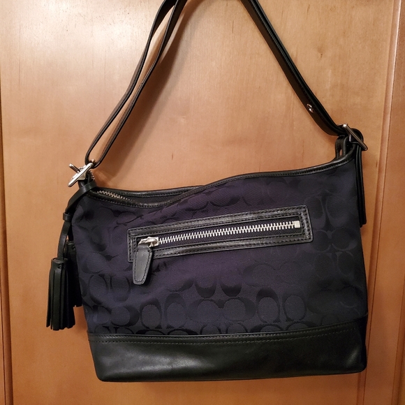 Coach Black Legacy Signature EW Duffle - Picture 2 of 8